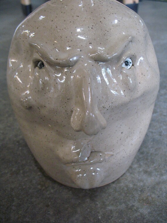 2003 Martha Chriscoe/chad Brown Ugly Face Jug 