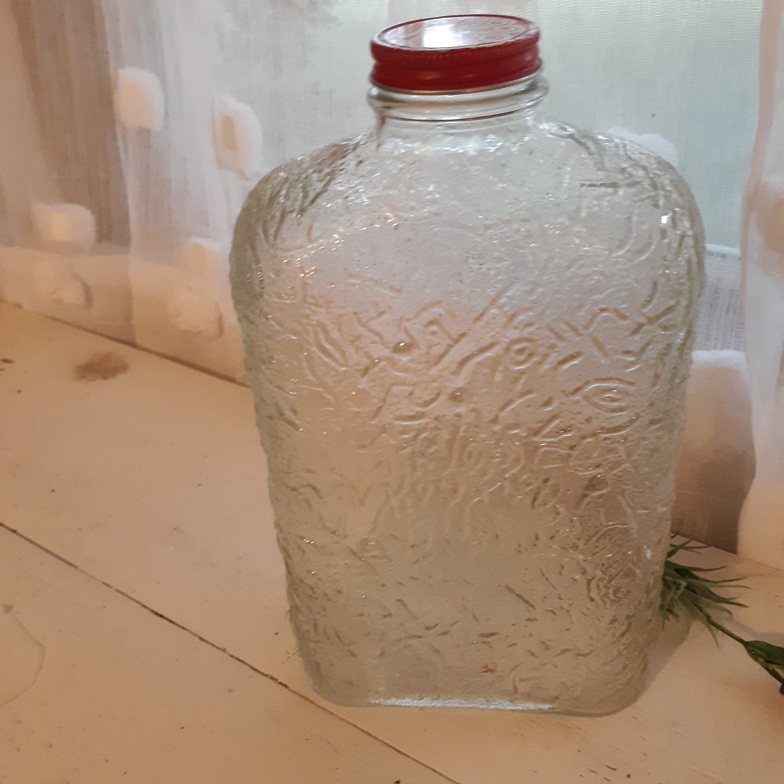 Vintage 1950's Anchor Hocking Refrigerator Bottle 2 Quart - Etsy