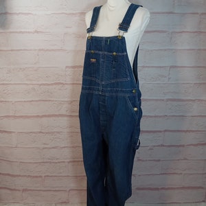Vintage Osh Kosh Denim Overalls  Waist Adult Workwear (1)