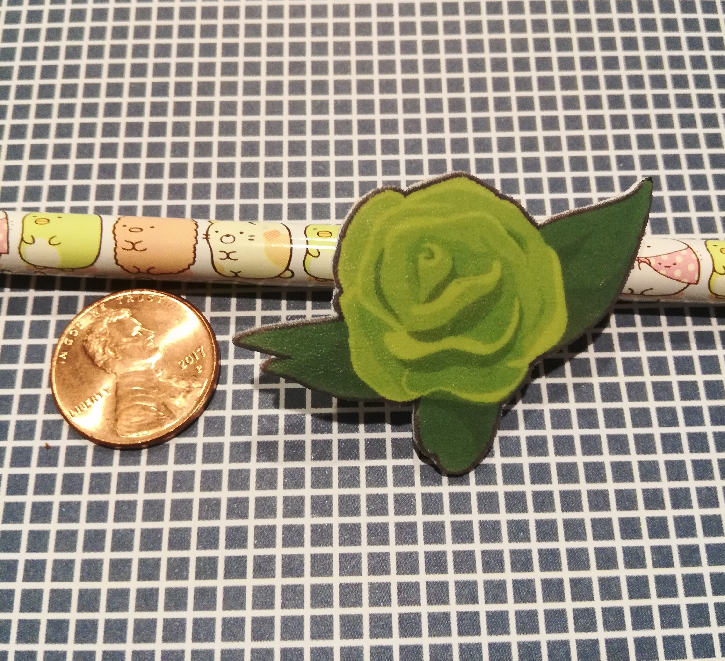 Gay / MLM Pride Green Carnation Plastic Pin Etsy