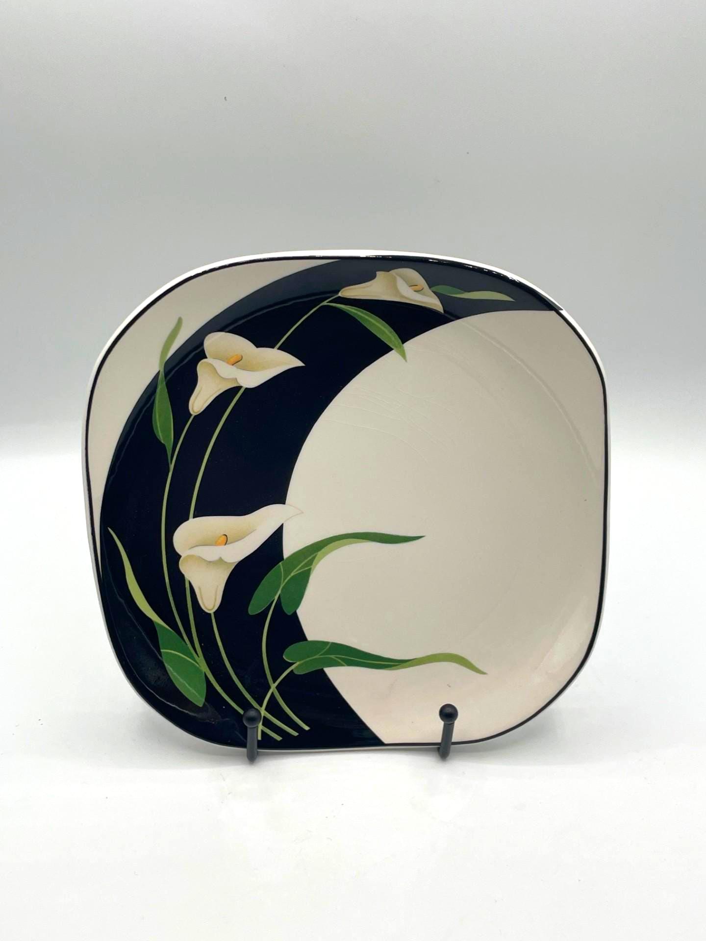 Sango Quadrille Black Lilies - Etsy