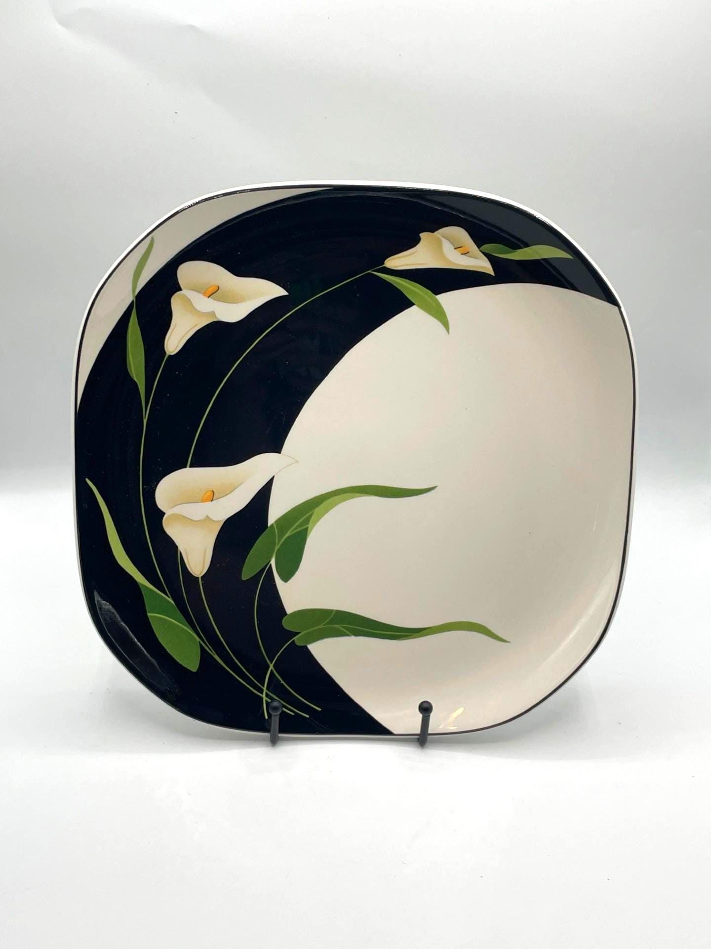 Sango Quadrille Black Lilies - Etsy