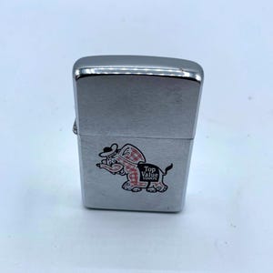 Vintage Zippo Lighter featuring Top Value Stamps Elephant Logo