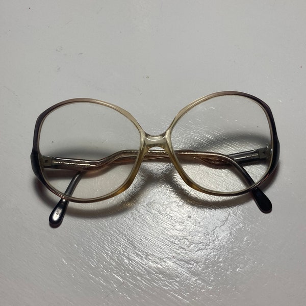 80s Vintage Eyeglasses - Retro Women’s Eyeglass Frames - 70s 80s Glasses - Oversized Glasses - Vintage Glasses Frames - Round EM Glasses