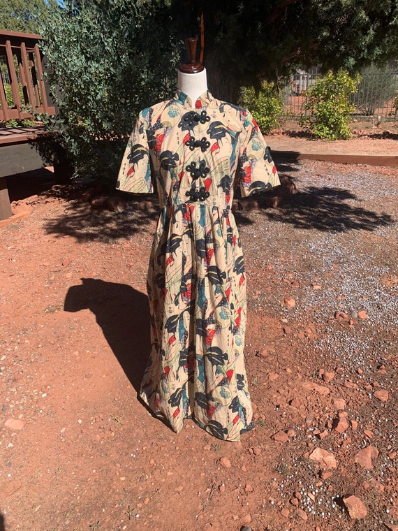 Maxi dress with japanese Gem