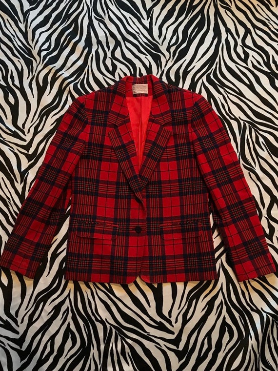 vintage pendleton women's blazer