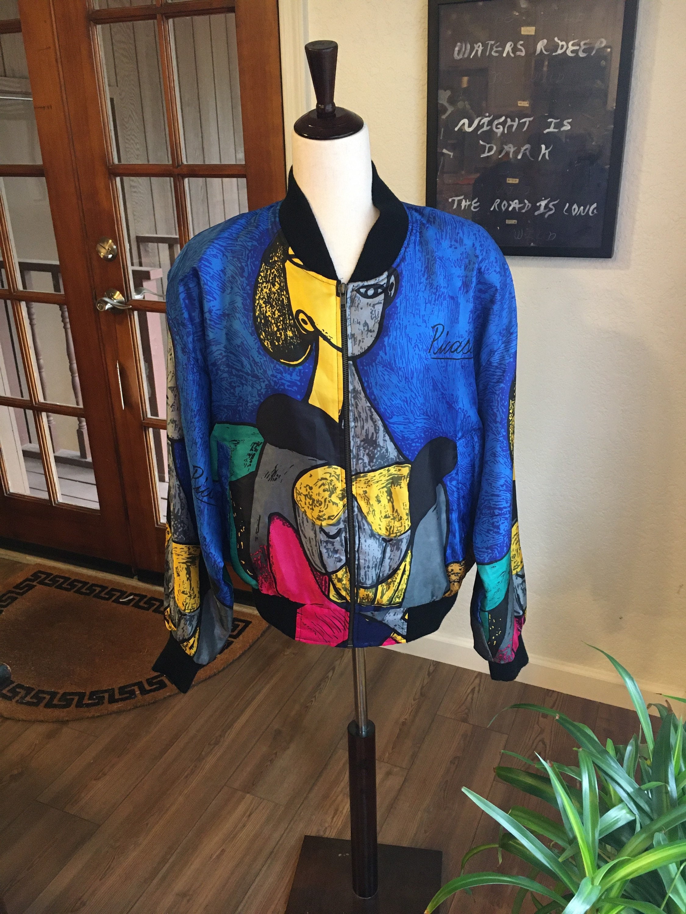 90s Picasso Jacket - Etsy
