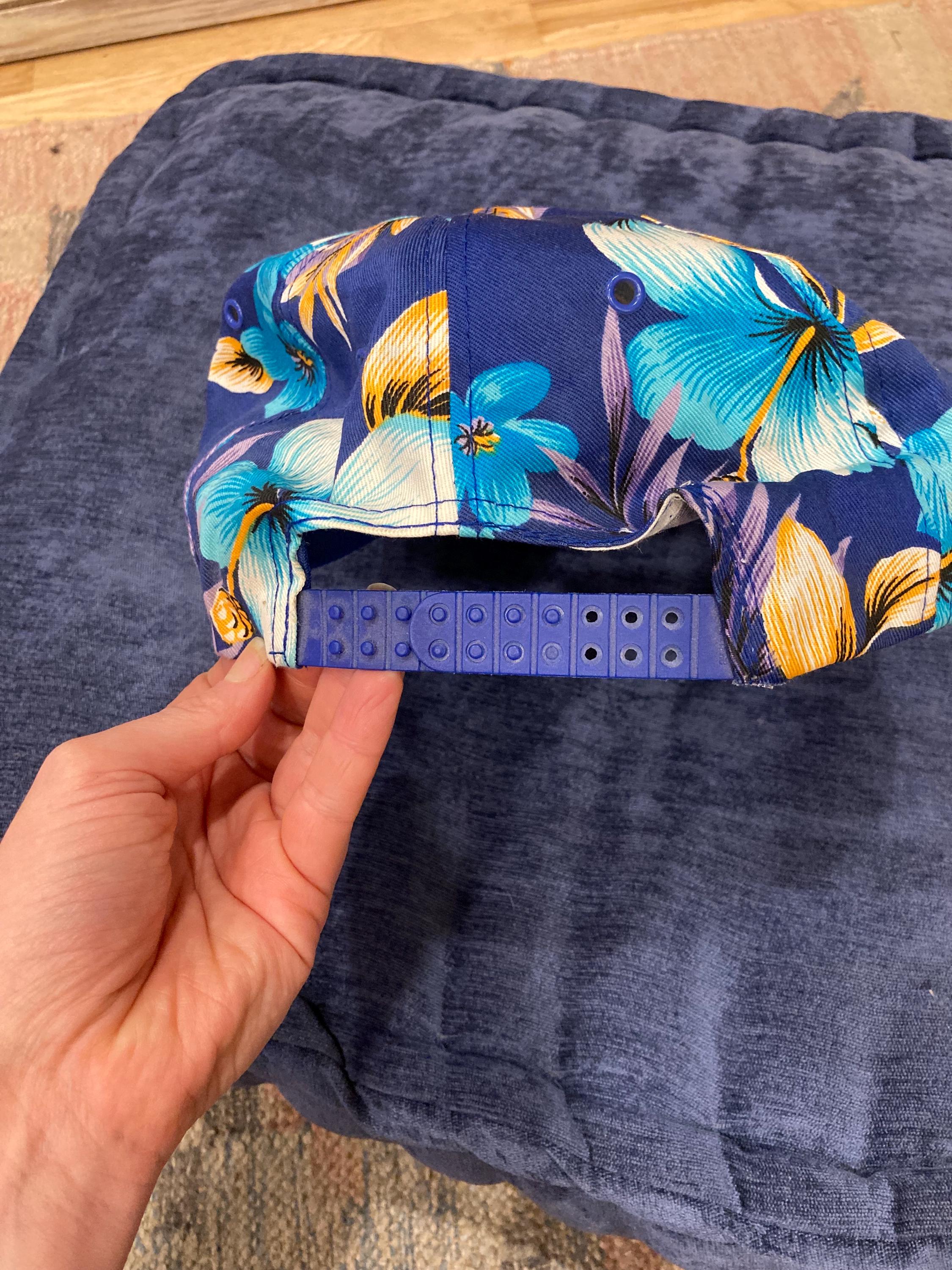 Casquette de camionneur Kona Hawaii vintage des années 80, bleu