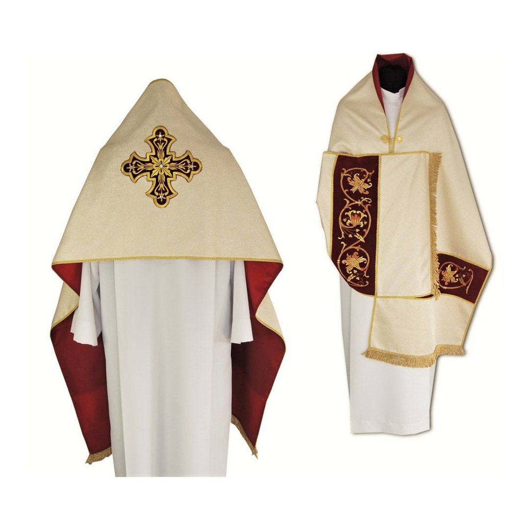 Humeral Veil Humeral Veil for Priest Vestments for Priest Etsy