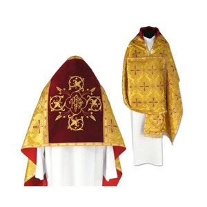 Humeral Veil Lamb of God , Vestments for Priest, Liturgical Chasuble, Pastor Gift, Velum Humerale, Cope and humeral veil