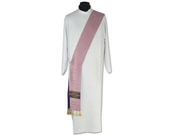 Priests Stole, Made of high quality Damask.