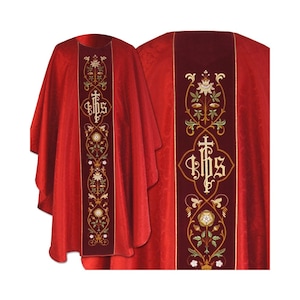 Vestments for Priests, Vestment Store, Chasuble Vestment, Catholic Vestments, Pastor Gift, Chasuble for Ordination, Chasuble Set
