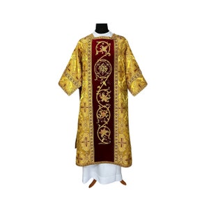 Roman Dalmatic, Deacon Dalmatic, Catholic Dalmatic, Liturgical Dalmatic, Vestments for Priest, Catholic Chasuble, Liturgical.