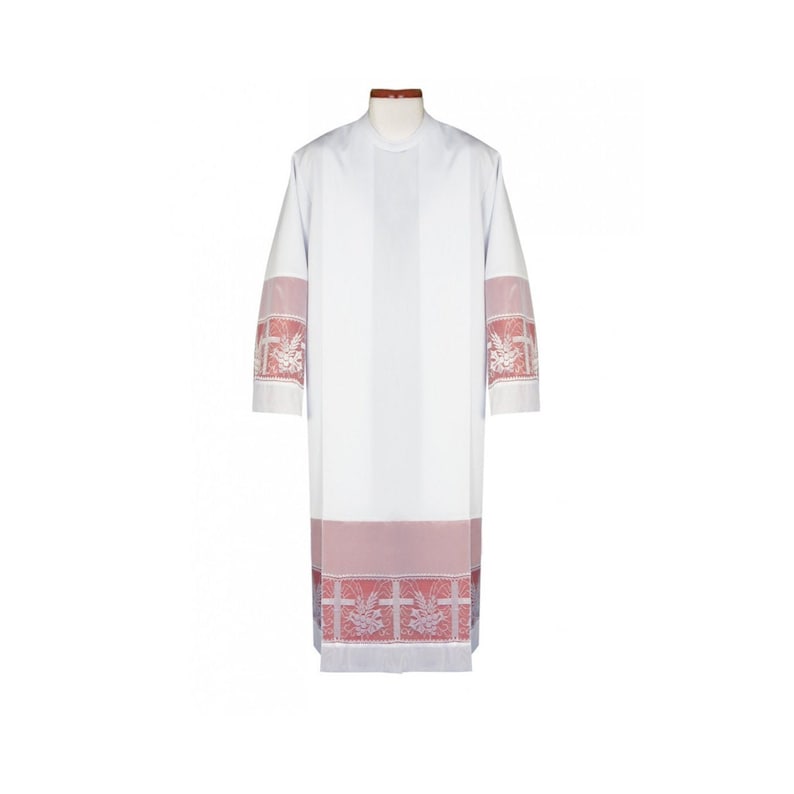 Traditional Priest Alb With Pleats, White Alb, Albs for Priest, Catholic Alb, Liturgical Albs