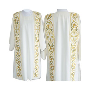 Deacon Dalmatic, Catholic Dalmatic, Liturgical Dalmatic, Catholic Chasuble, Pastor Gift, Chasuble for Ordination.