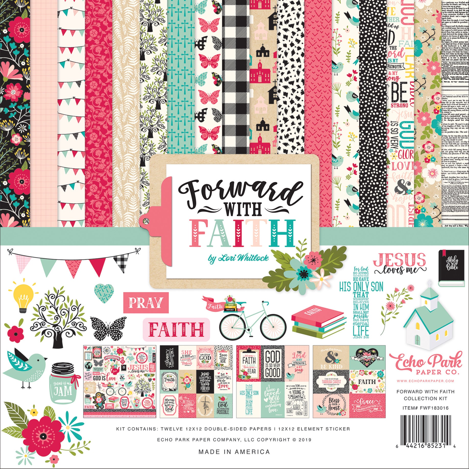 Echo Park Paper Forward with Faith National Scrapbook Day Etsy