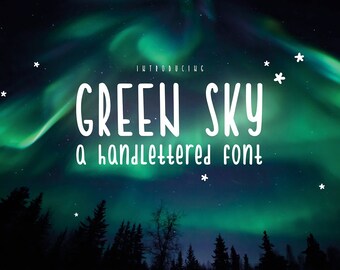 Handlettered font, digital font download, handwritten font, craft font, modern script font, instant download font