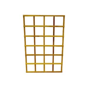 Premium Teak Trellis for Climbing Plants | Sustainable and Durable Garden Accent - Privacy Screen -