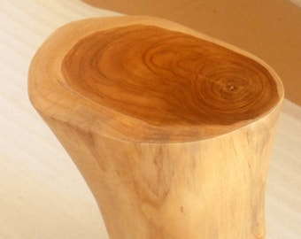 Teak Wood Table Base, Log Furniture, Reclaimed Stump