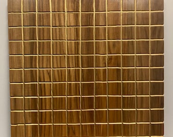 Teak Wood Wall Art #3
