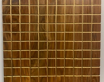 Teak Wood Wall Art #2