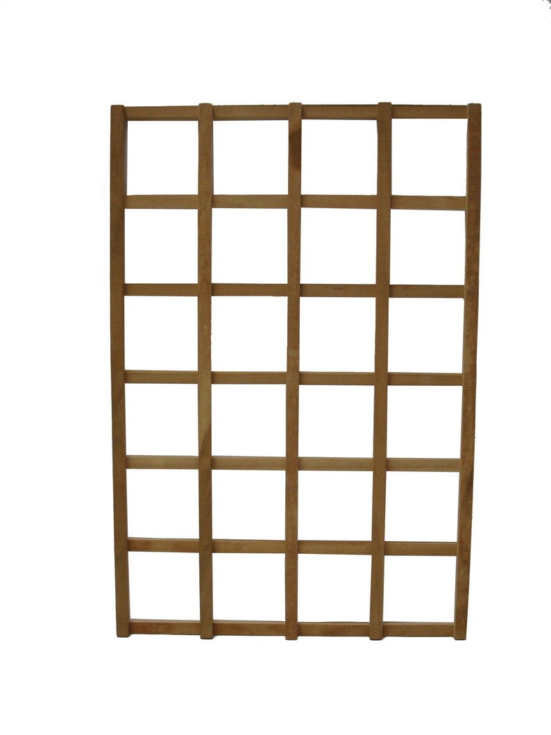 Teak Trellis 72 Inches X 24 Inches Rectangular Etsy