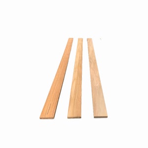 3 Pieces of 60&quot; Planed, edged and sanded Teak