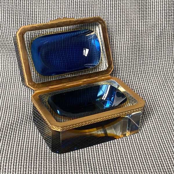 Murano glass jewelry box
