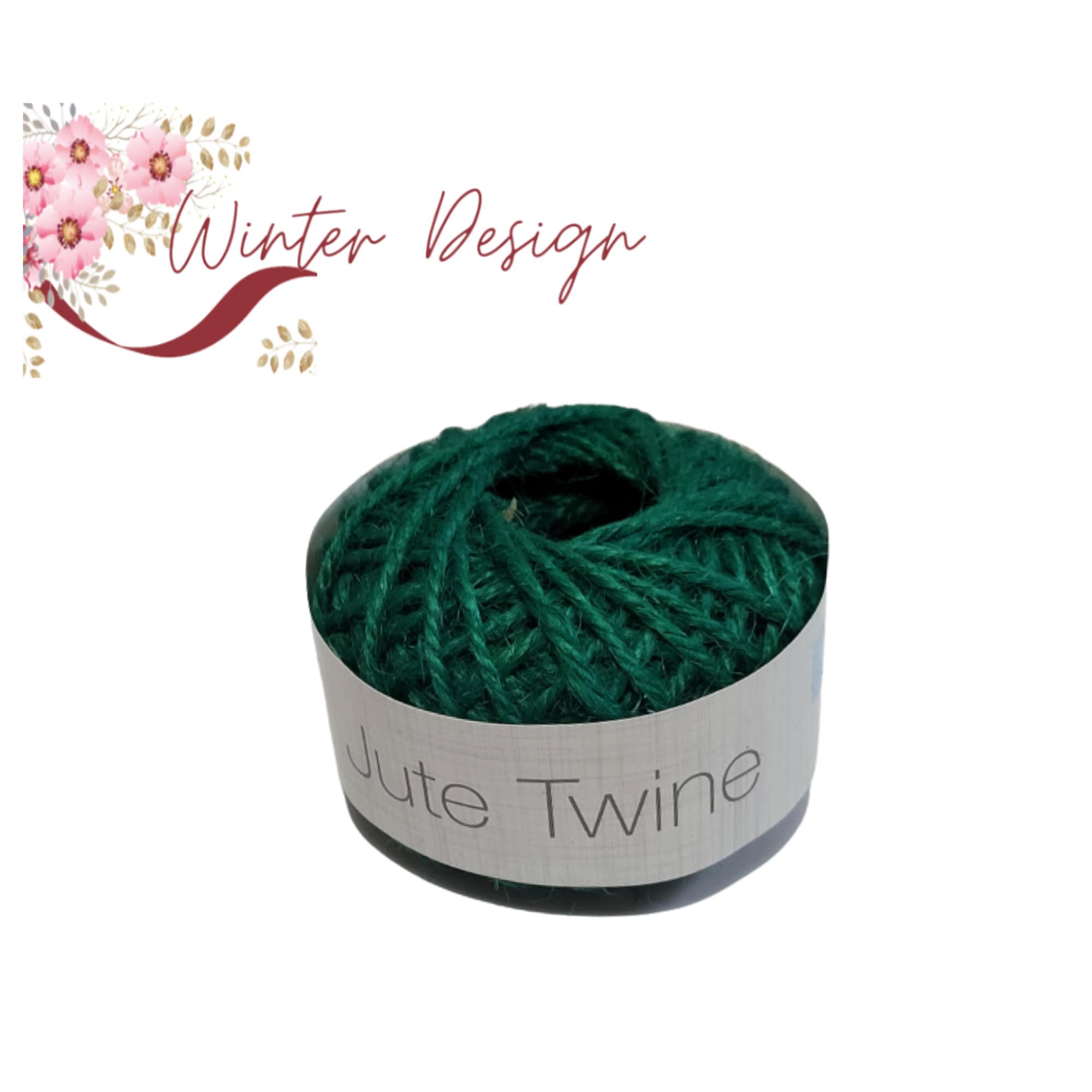 Jute String 3m Length Twine for Craft Projects and Hanging Decorations and  Tags 