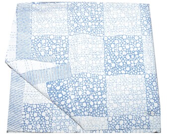Indian Handmade Kantha quilt Bedspread Bedcover Quilt Kantha quilt coverlet vintage handmade Queen size