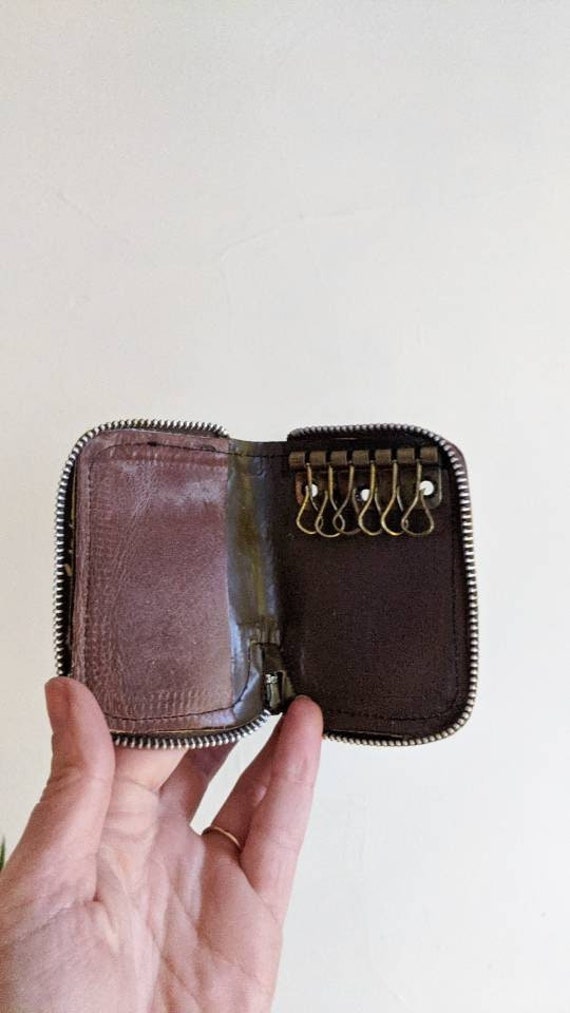 Vintage Leather Key Case Gem Vintage leather key case gem