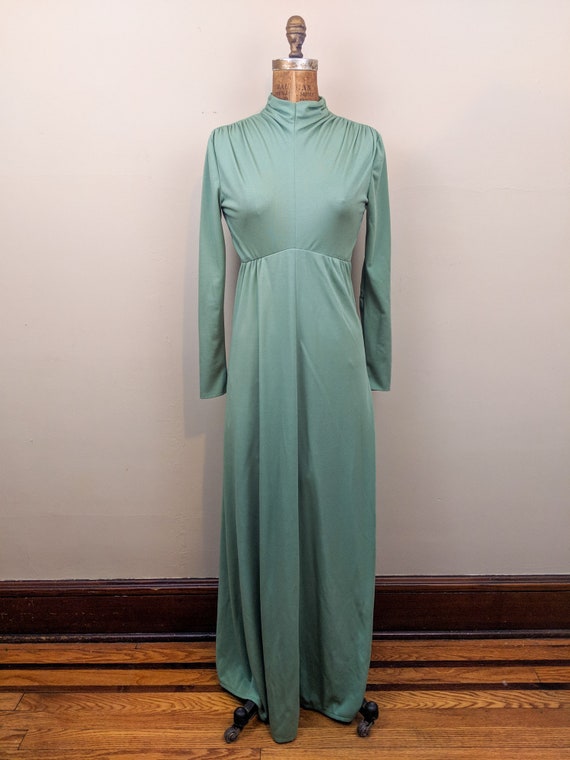 Vintage Sage Green Dress Gem