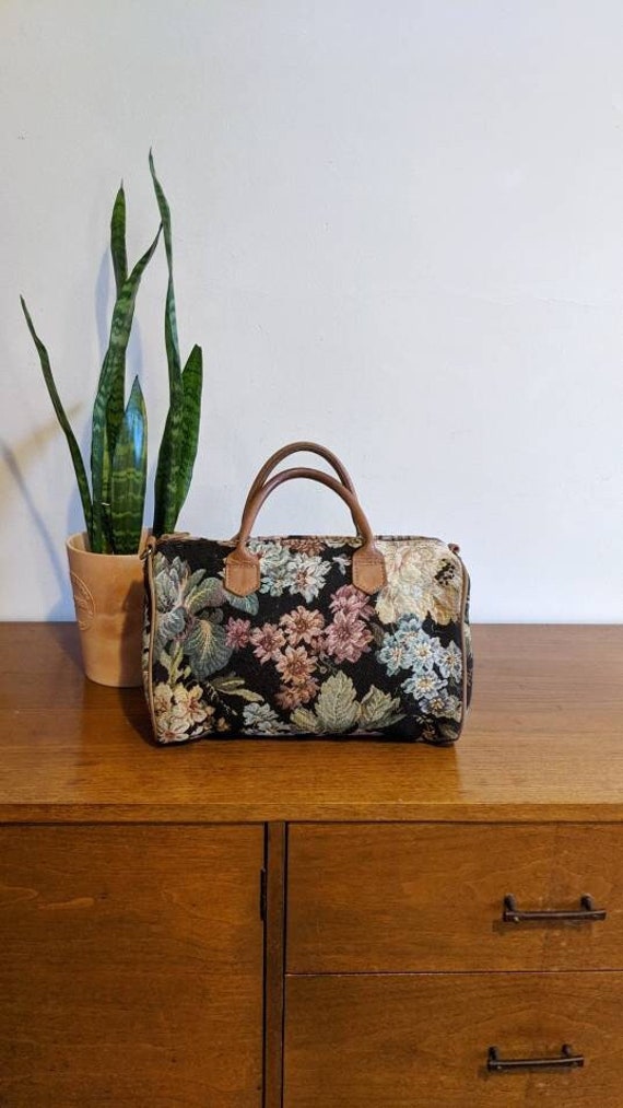 vintage floral handle bag Gem