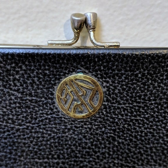 Vintage Black Leather Wallet - image 3
