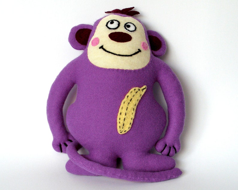 stuffed monkey doll