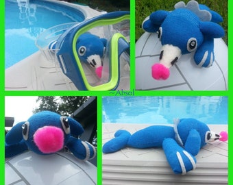 Popplio Pokemon Sock Plush