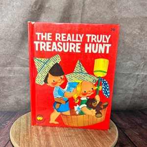 Vintage Wonder Book, “The Really Truly Treasure Hunt”, by George Bonsall