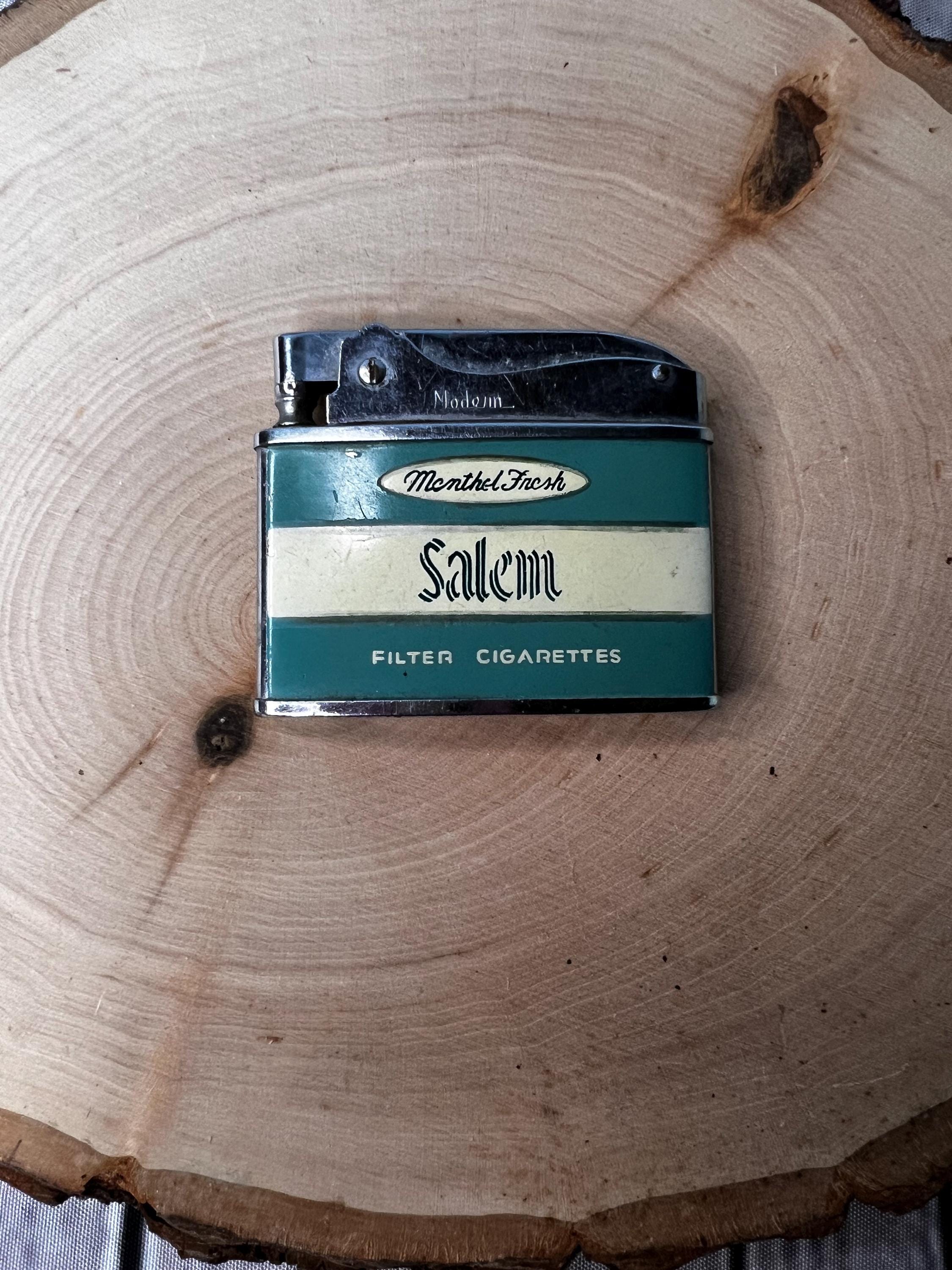 modern cigarette lighter Vintage Modern Salem Cigarette Lighter