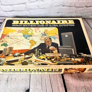 Vintage 1973 Parker Brothers “Billionaire” Board Game