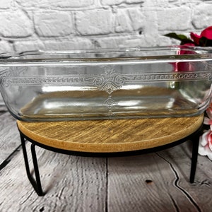 Vintage Fire King Philbe Sapphire Blue 9” Loaf Dish