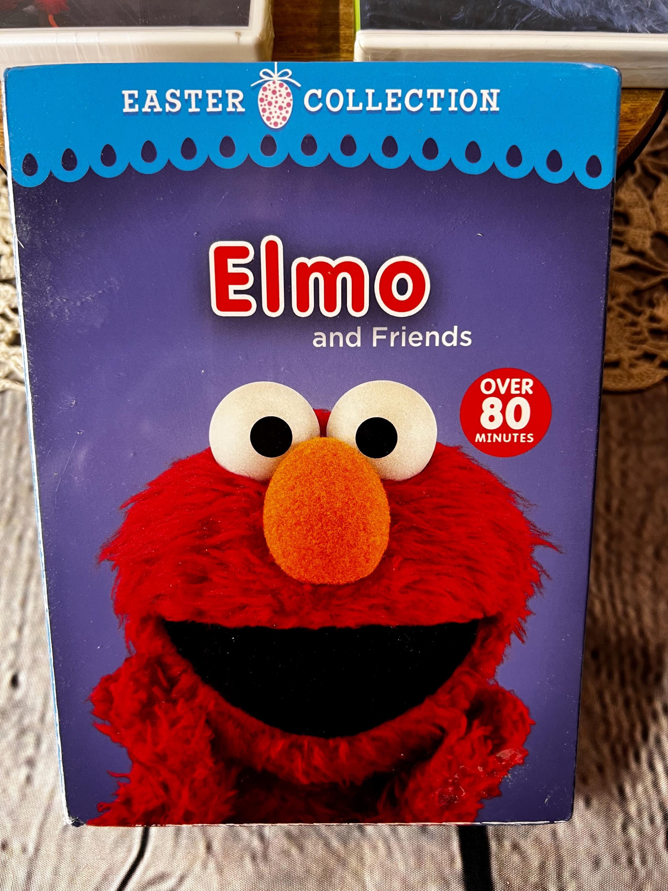 Sesame Street Dvds Featuring Elmo, Cookie Monster, and Friends - Etsy