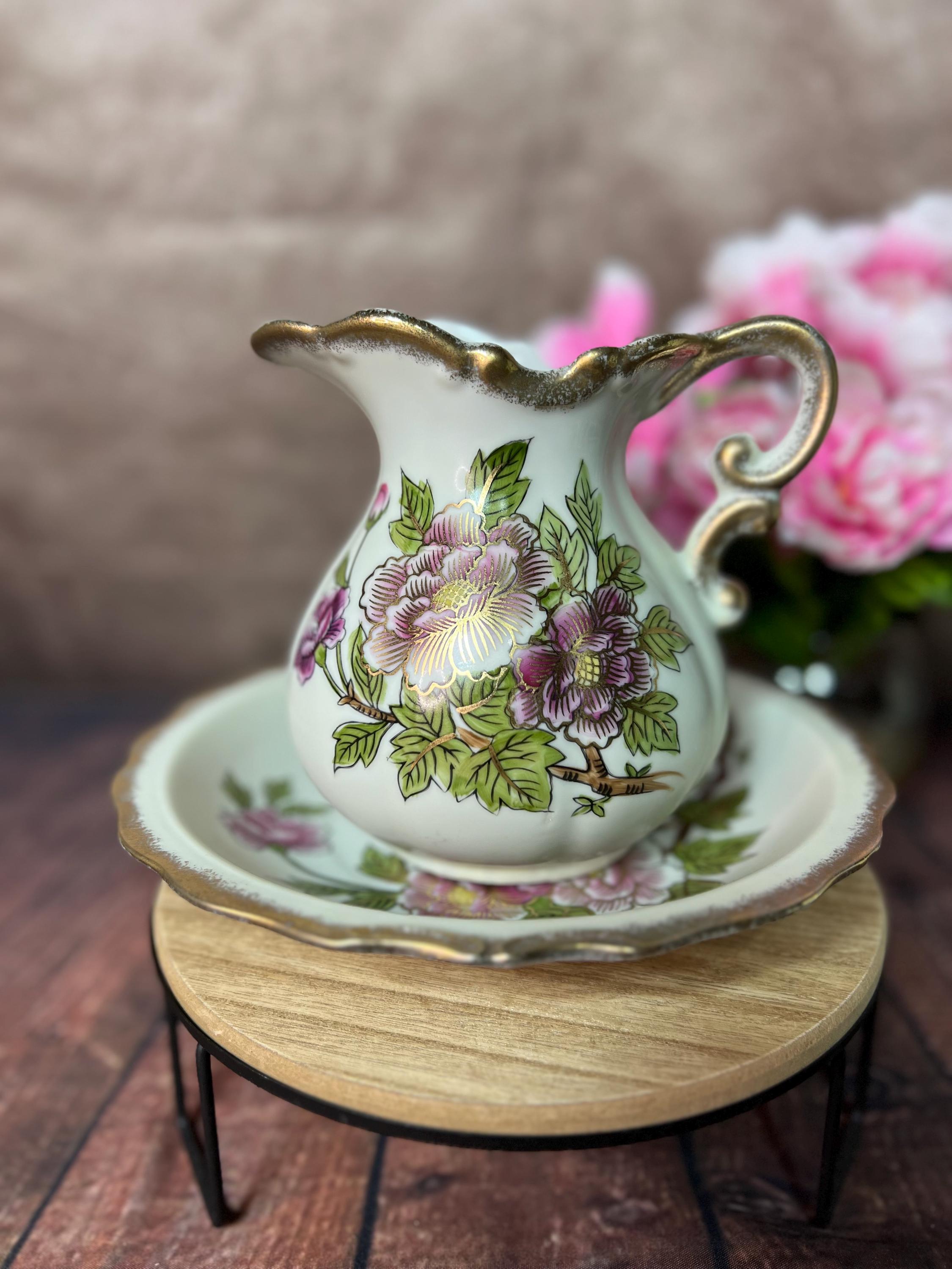 Lefton Pitcher - Etsy