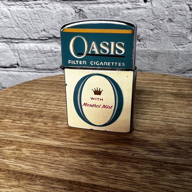 2 Lot Vintage Continental Oasis Filter Cigarettes Advertisement Pocket