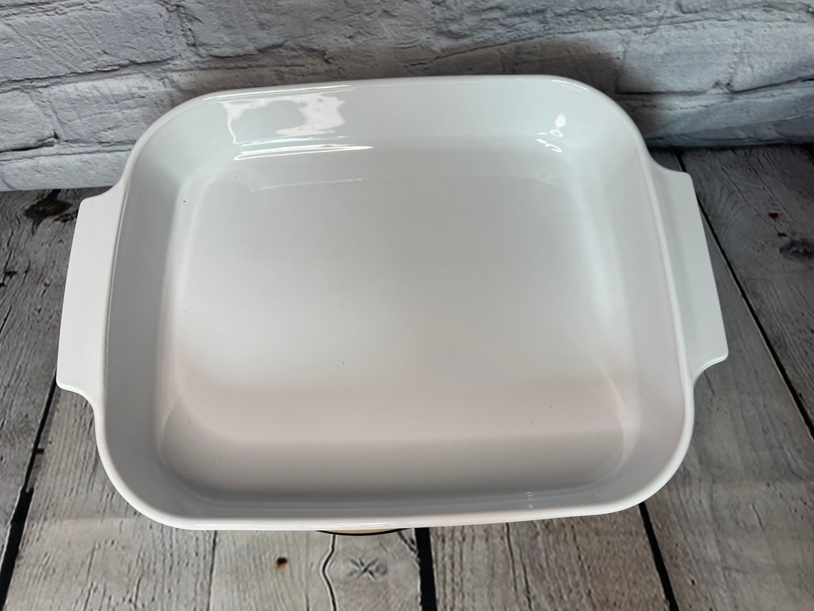 Vintage Corningware A21BN Open Roaster Country Cornflower Etsy