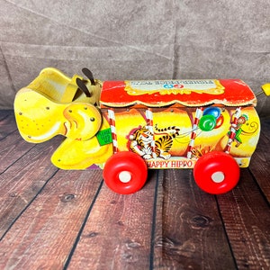 VINTAGE 1970 FISHER PRICE MINI-COPTER WHIRLYBIRD HELICOPTER