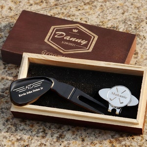 Groomsmen Gifts Proposal, Golf Ball Marker Set, Custom Divot Tool, Best Man Gift