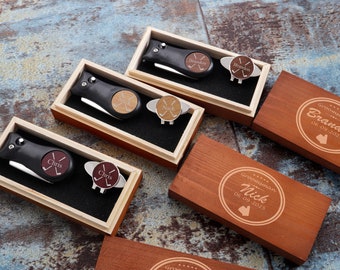 Personalized Golf Divot Tool & Ball Marker: Engraved Groomsmen Gift