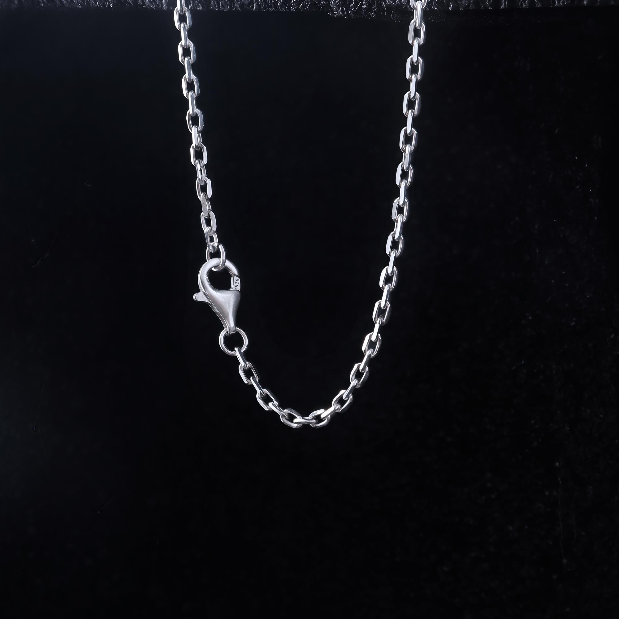 コブラクロスペンダントネックレス 925スターリングシルバーペンダント