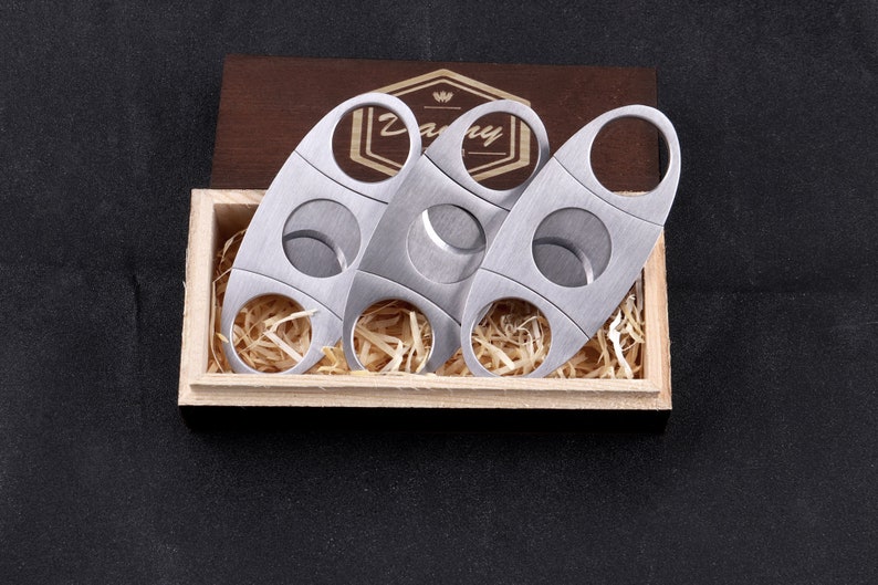 Groomsmen Gifts Personalized Cigar Cutter Best Man Gift Etsy