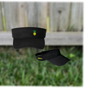 Personalized Pineapple Visor, Pineapple Cap, Pineapple Gift, Pineapple Embroidered Visor, Pineapple Beach Visor, Pineapple Florida Hat